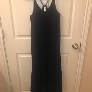 Maxi dress-navy